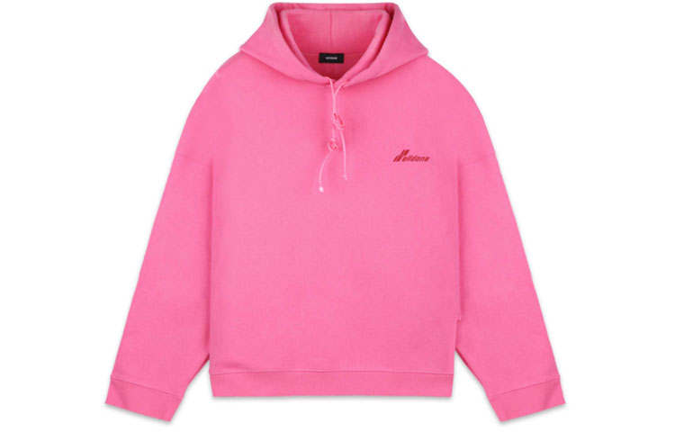 WE11DONE WE11DONE Sweatshirts Unisex Pink Hooded Moderate Regular