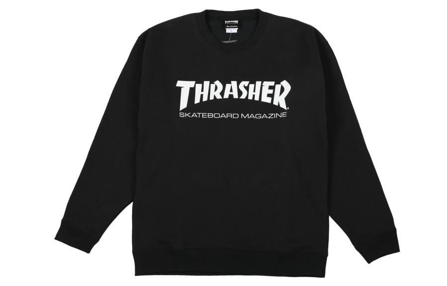 Thrasher Thrasher Logo Sweatshirt Japan Version Unisex Black