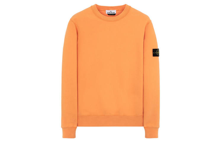 STONE ISLAND Sweatshirt Men's Orange