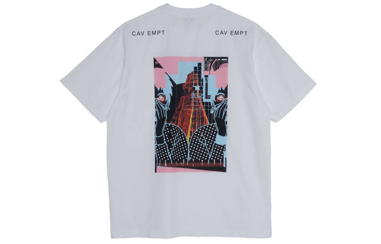 Cav Empt T Shirts Unisex Crew Neck Moderate Straight Fit