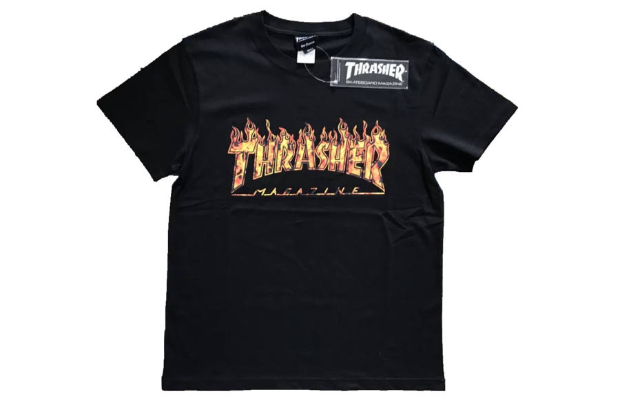 Thrasher Thrasher T Shirt Unisex Black Japan Version