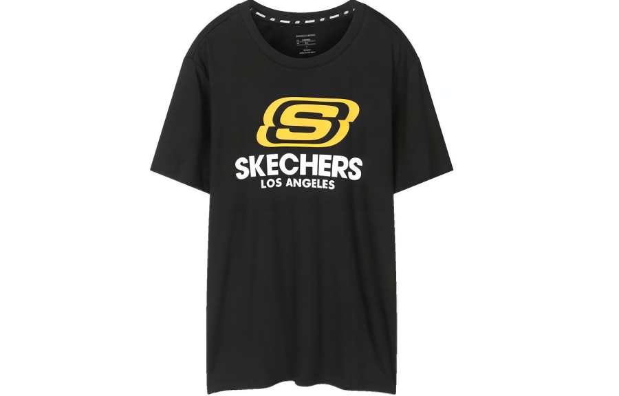 Skechers T Shirt Men's Carbon Black
