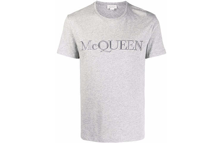 Alexander McQueen T Shirt Men's Gray