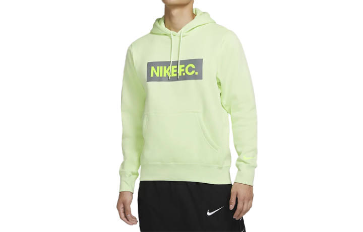 Nike Nike Sweatshirts Men's Green Hooded Moderate Regular
