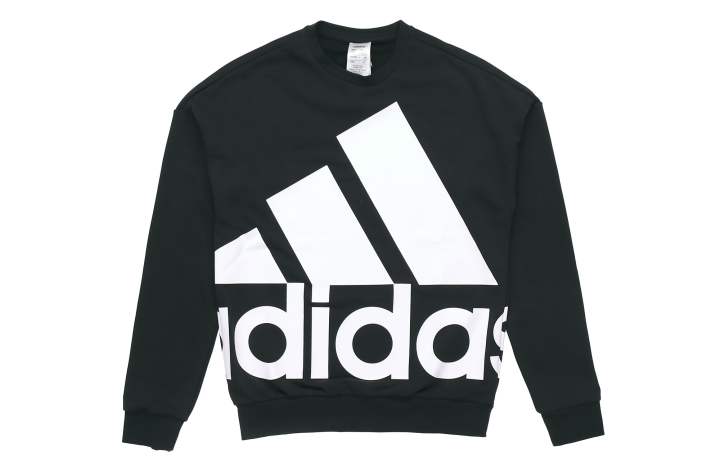 Adidas Adidas Sweatshirts Men's Black Crew Neck Moderate Regular