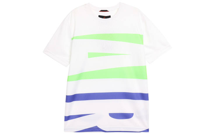 Jordan Jordan T Shirts Men's White Crew Neck Moderate Straight Fit