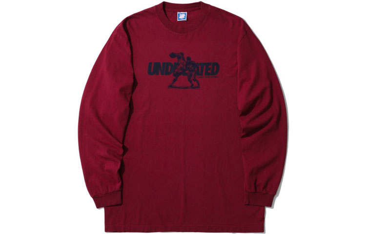 UNDEFEATED Straight Fit Long Sleeved T Shirt Unisex