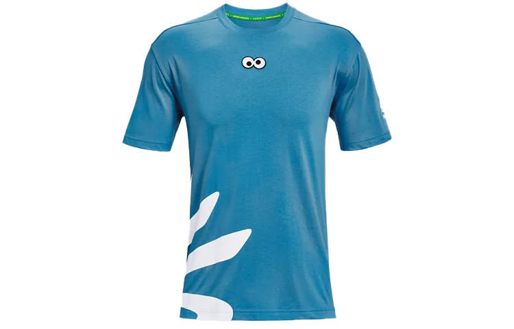 Under Armour Curry X Sesame Street T Shirt Men's Radiation Blue