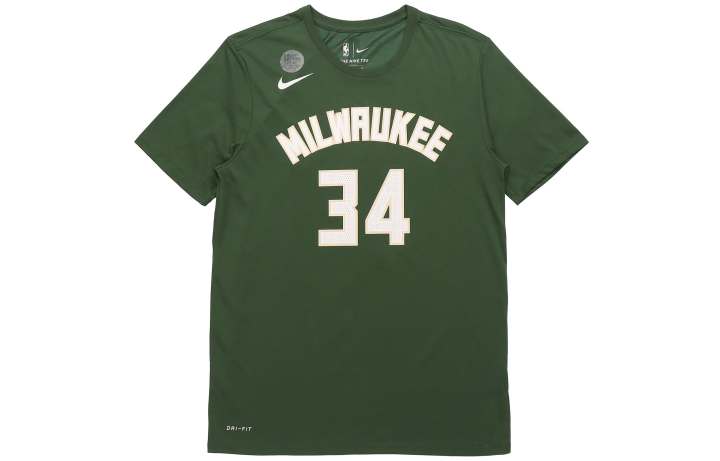 Nike Nike X NBA T Shirt Stag Team Men's Green