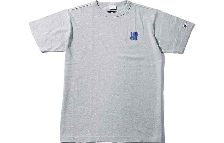 UNDEFEATED X Champion T Shirts Unisex Crew Neck Moderate