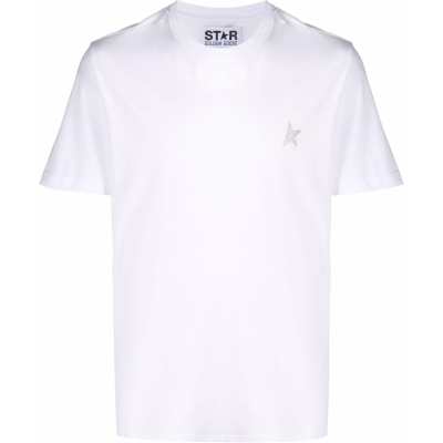 Golden Goose Glitter Logo-print Short-sleeve T-shirt