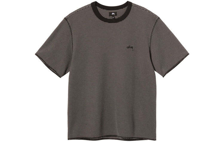 Stussy T Shirts Men's Crew Neck Moderate Straight Fit