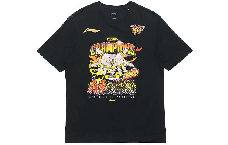 Li-Ning Li Ning CBA Collection T Shirt Men's Black