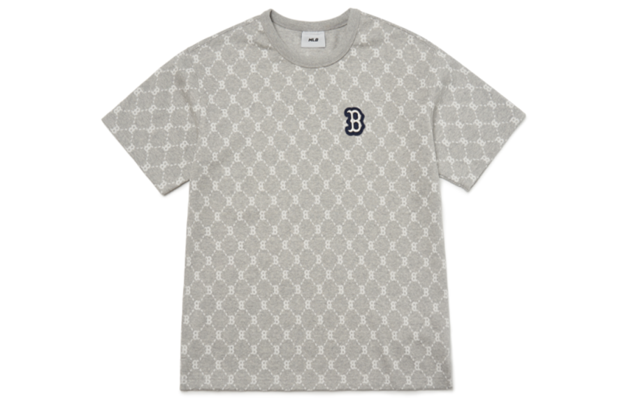 MLB MLB Base Logo SS22 T Shirt Unisex Gray