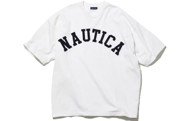 Nautica White Sail T Shirt Unisex