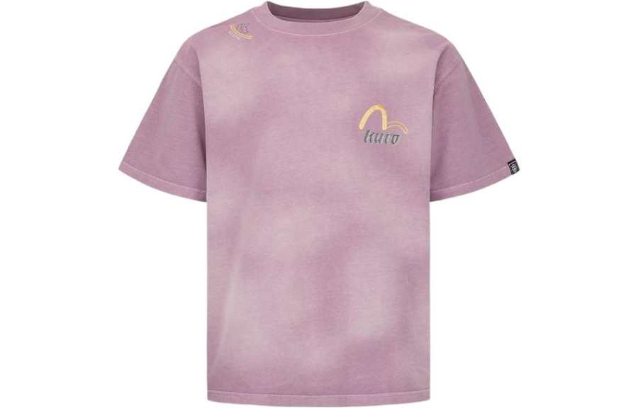 EVISU T Shirts Men's Crew Neck Moderate Straight Fit
