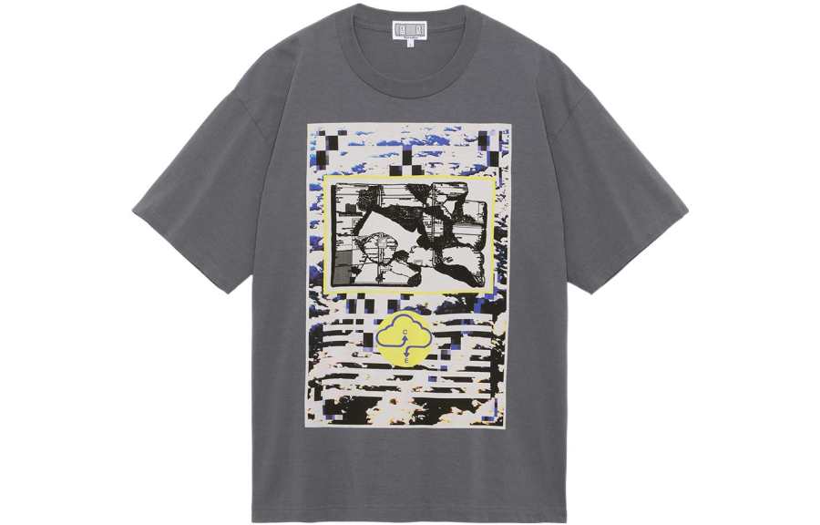 Cav Empt T Shirts Unisex Gray Crew Neck Moderate Straight Fit