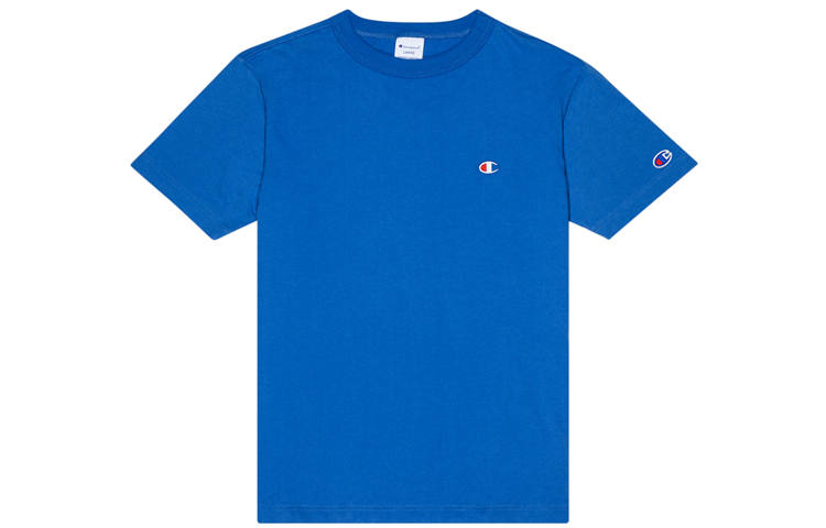 Champion T Shirt Japan Version Unisex Royal Blue