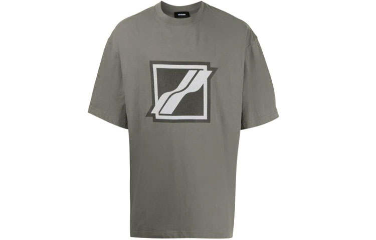 WE11DONE WE11DONE T Shirt Unisex Olive Green