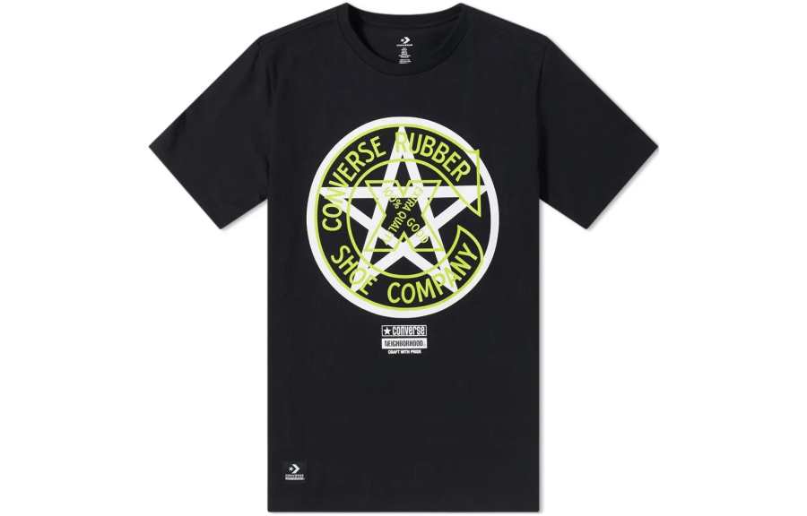 Converse x NEIGHBORHOOD T Shirt Men's Black