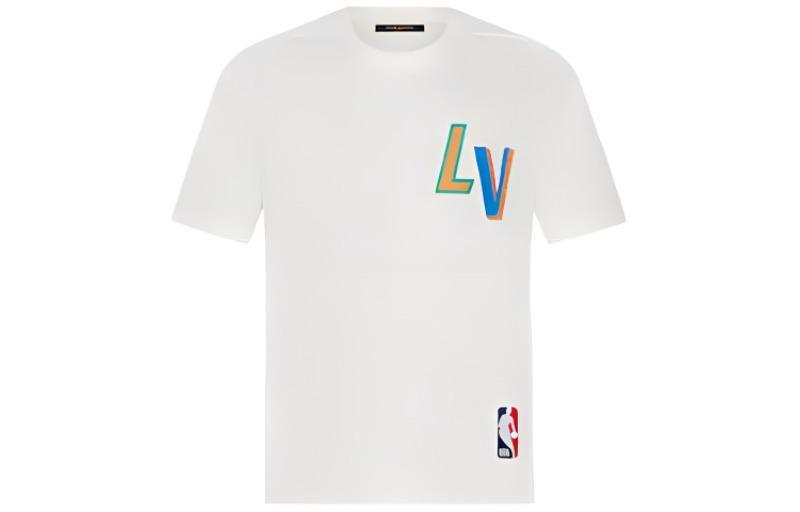 LOUIS VUITTON X Nba Basketball Short Sleeved T shirt