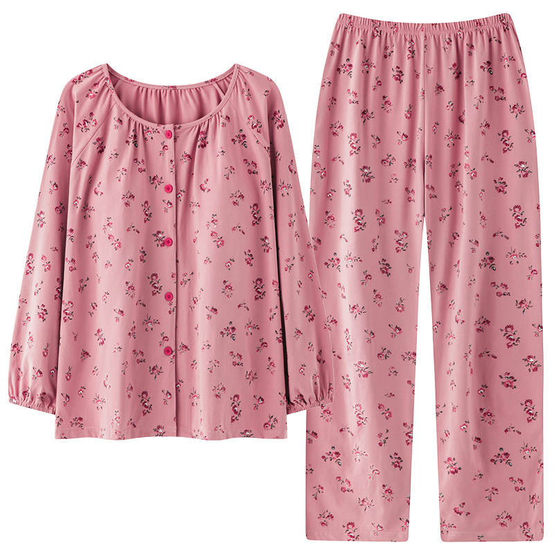 Cotton Gene Pajama Set Women's Dragon Fruit