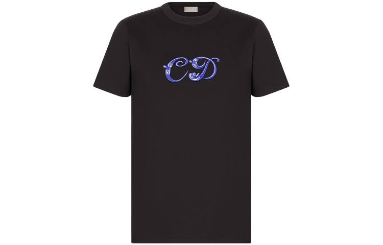 DIOR X Kenny Scharf Cd Logo T Shirt