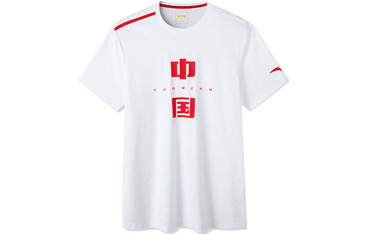 ANTA Variety Training Collection T Shirts Men's Crew Neck Moderate Straight Fit