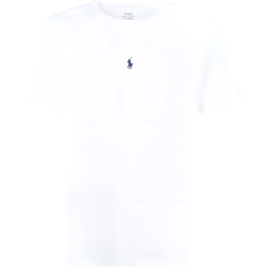 Polo Ralph Lauren Logo Embroidered Crewneck T Shirt