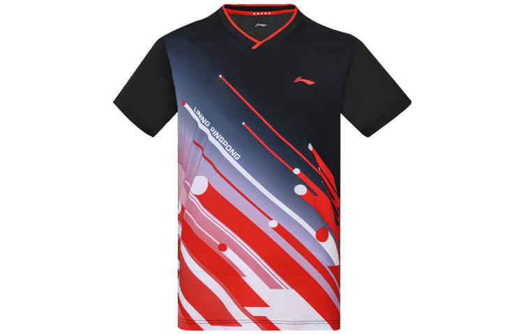 Li-Ning Li Ning Table Tennis Collection T Shirt Men's Black