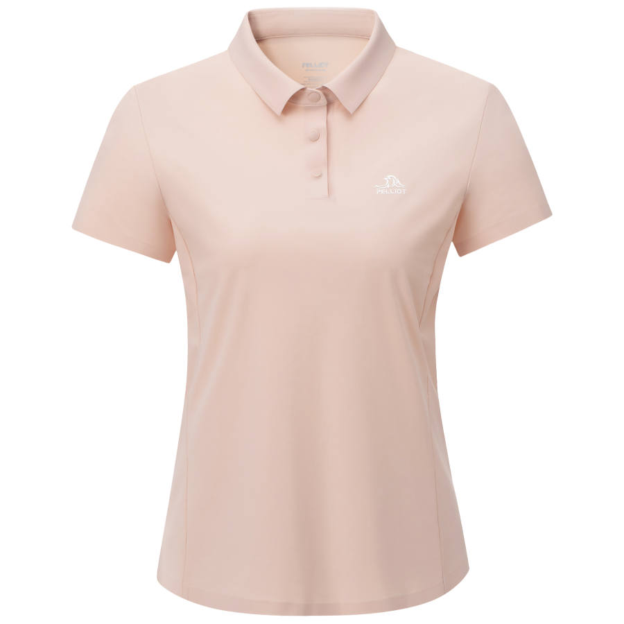 PELLIOT Polo Shirts Women's Polo Collar Thin Straight Fit