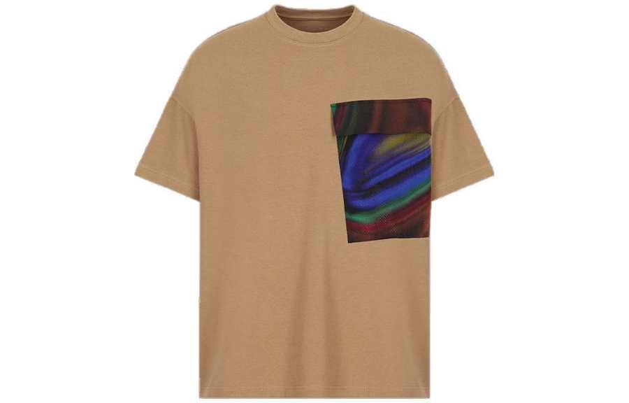 EMPORIO ARMANI SS22 T Shirt Men's Brown