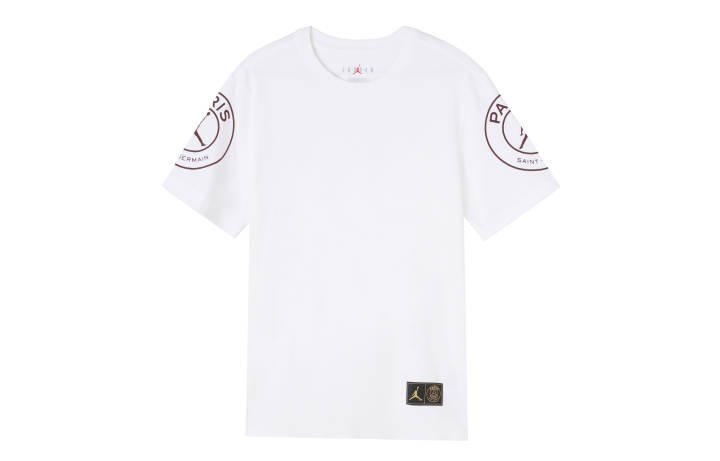 Jordan Jordan T Shirts Men's White Crew Neck Moderate Straight Fit