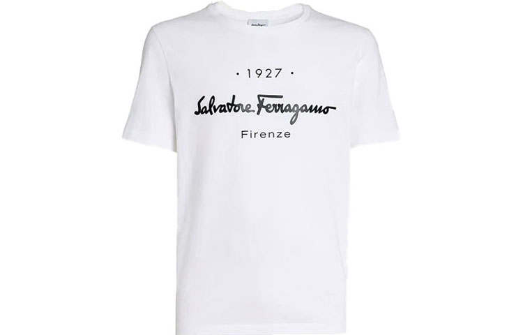 Ferragamo 【Previous Season】logo-print cotton T-shirt