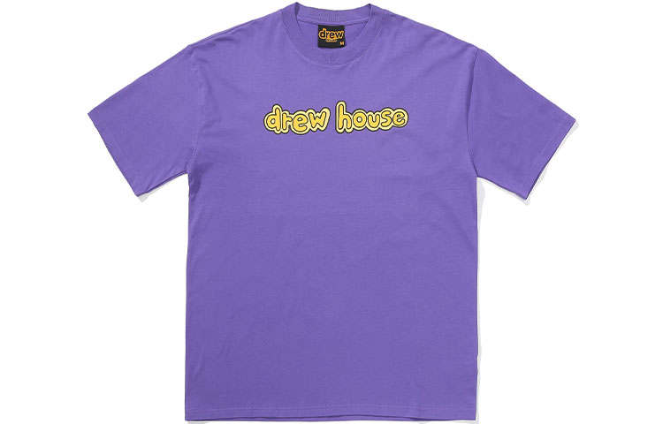 Drew House Letter Logo Series SS22 T Shirt Unisex Violet