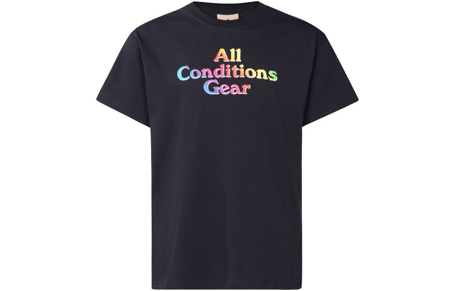 Nike Nike ACG T Shirts Men's Black Crew Neck Moderate Straight Fit