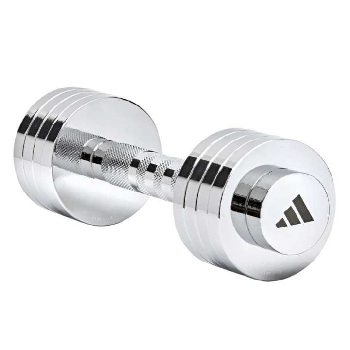 Adidas Adidas Dumbbells Unisex Below 5kg Chrome Plated Coated Steel