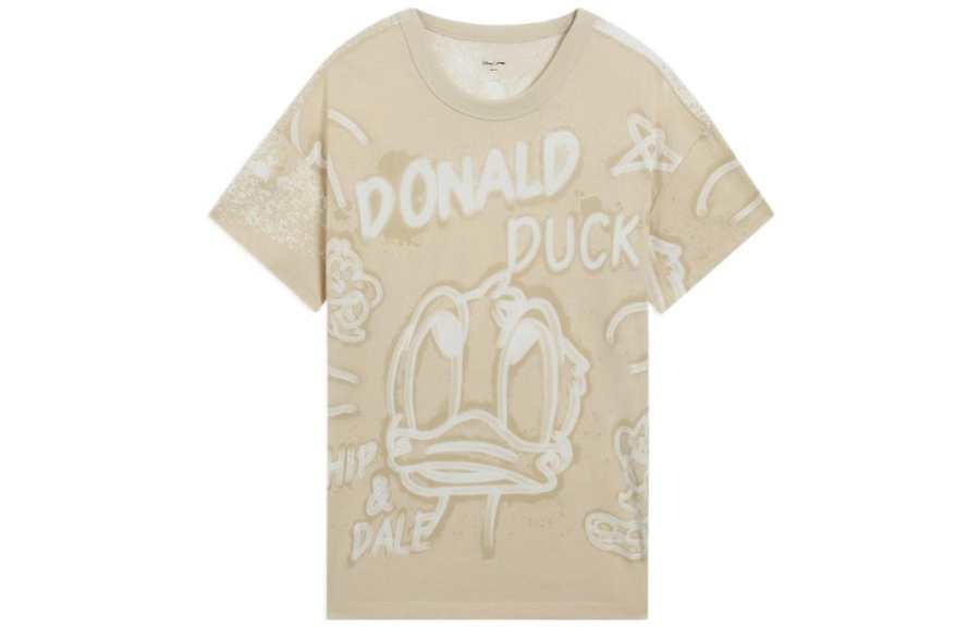 Li-Ning Li Ning x Disney T Shirt Unisex Khaki