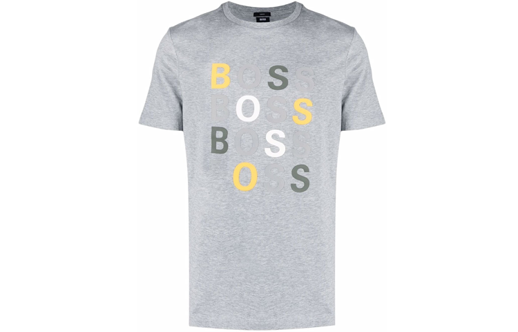 HUGO BOSS SS22 T Shirt Men's Gray
