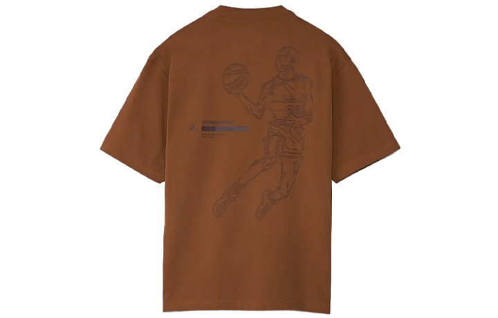 Jordan Jordan T Shirt Men's Granite Brown
