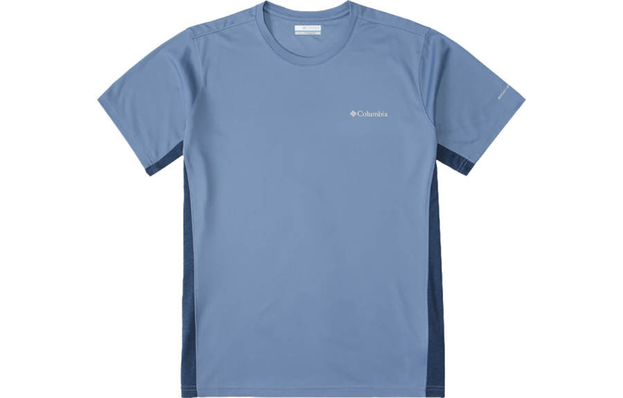 Columbia Drop Shoulder Sleeve T-Shirt Men's Blue