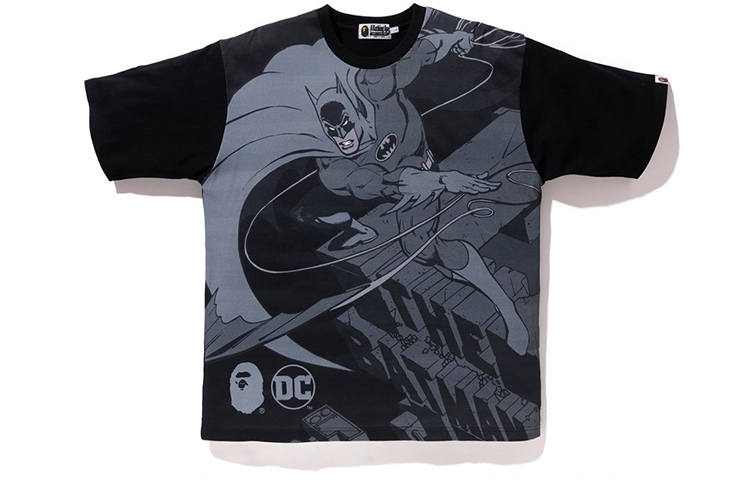 A BATHING APE Bape X Dc Batman Relaxed Tee
