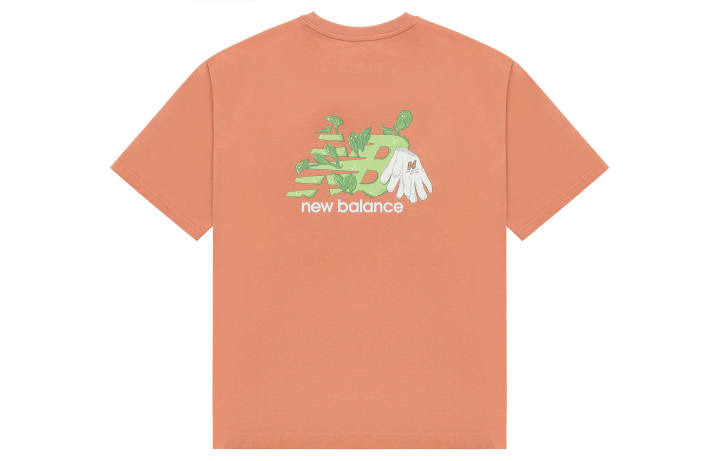 New Balance New Balance T Shirt Unisex Orange Red