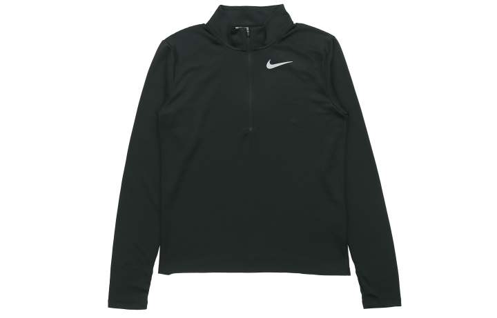 Nike Nike T Shirts Men's Black Stand Collar Thin Straight Fit
