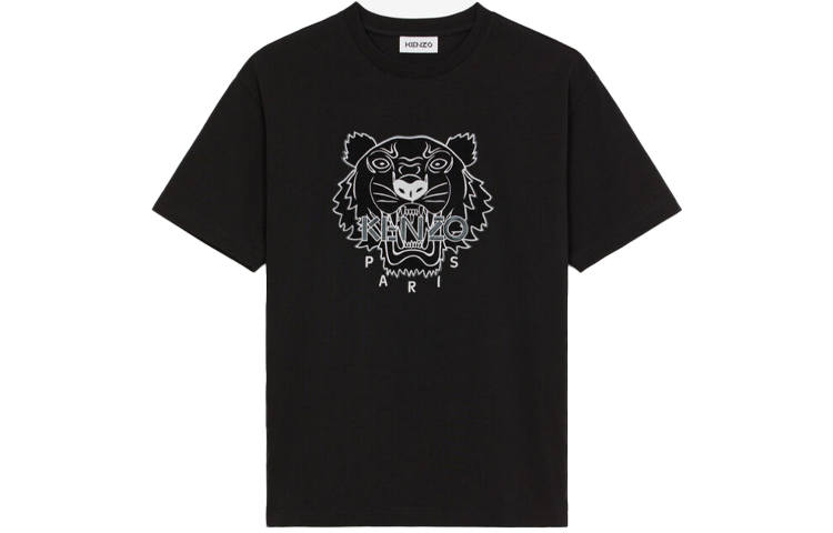 KENZO Classic Tiger Head T Shirt Men's Black