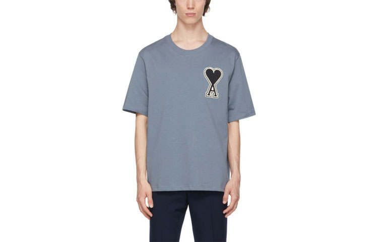 AMIPARIS SS21 T Shirt Men's Blue