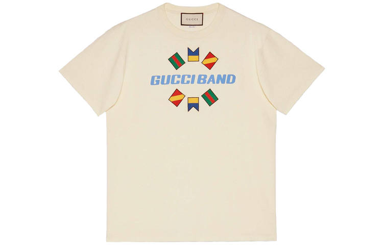 GUCCI 【Previous Season】GUCCI Band print T-shirt