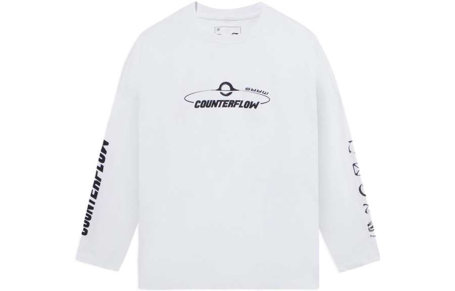Li-Ning Li Ning CF Tracing T Shirt Unisex White