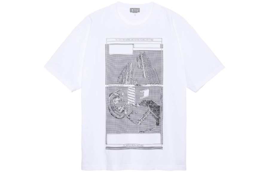 Cav Empt T Shirts Unisex White Crew Neck Moderate Straight Fit