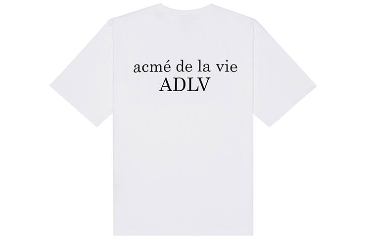 Acme De La Vie Acme De La Vie/ADLV T Shirt Unisex White
